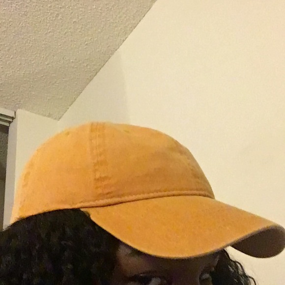 Vintage Yellow Dad Hat - Picture 1 of 3